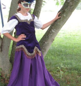 Girls Jewel Bodice